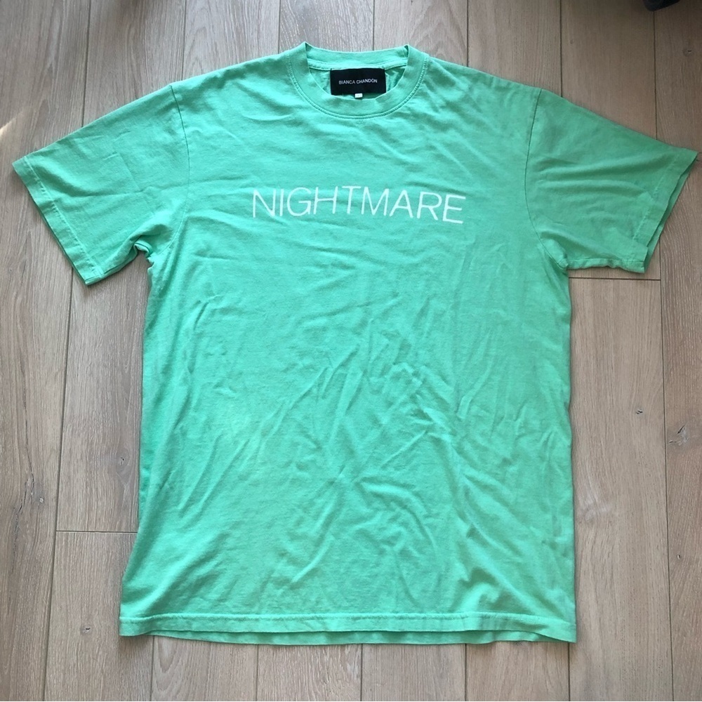 Bianca Chandon Light Green Nightmare T-Shirt